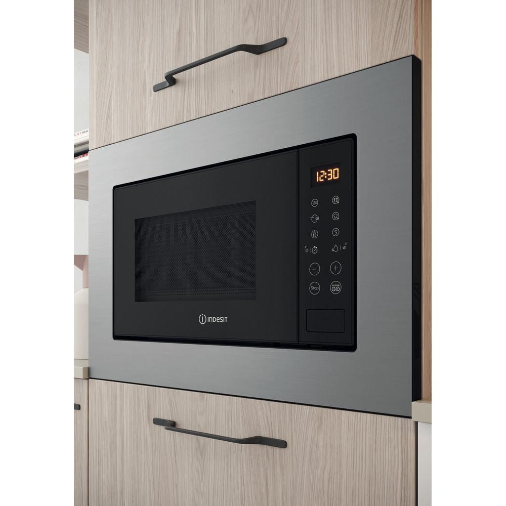 Mikrobangų krosnelė Indesit MWI 120 GX Built-in Grilis microwave 20 L ...