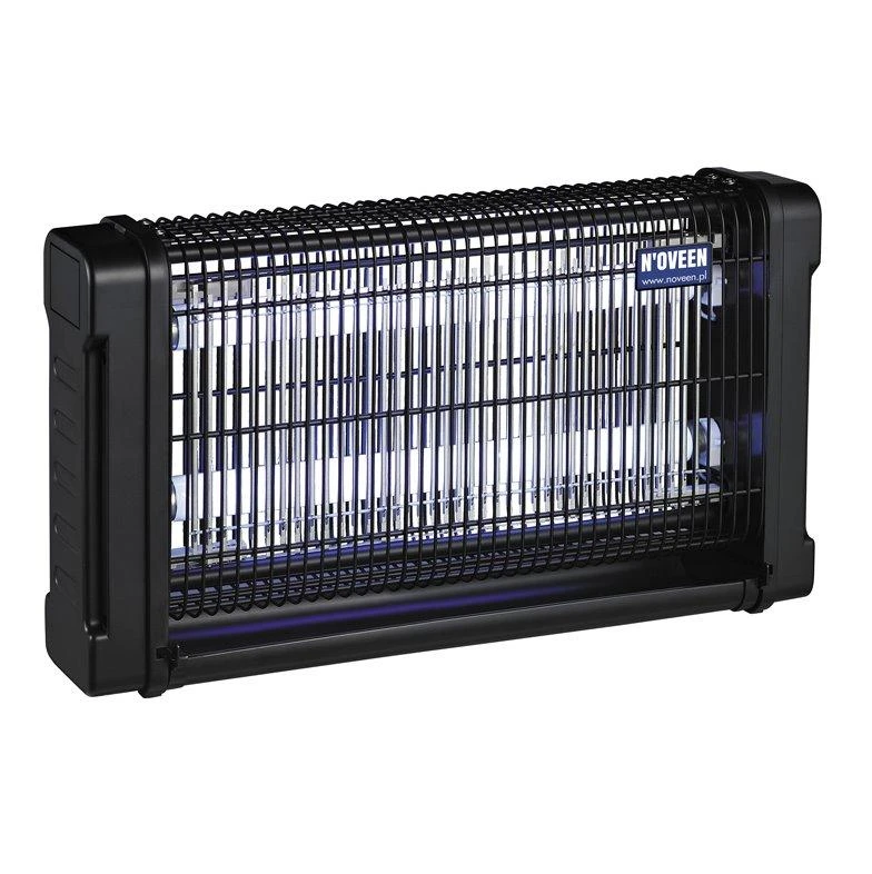 Lempa traukianti vabzdžius Noveen IKN 20 2X10 W, Juoda
