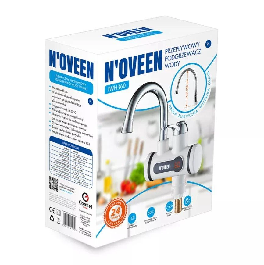 Noveen Momentinis vandens šildytuvas IWH360