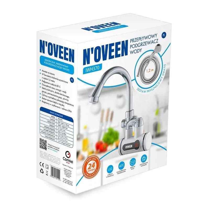 Pozostali Producenci PRATEKANTIS VANDENS ŠILDYTUVAS NOVEEN IWH370