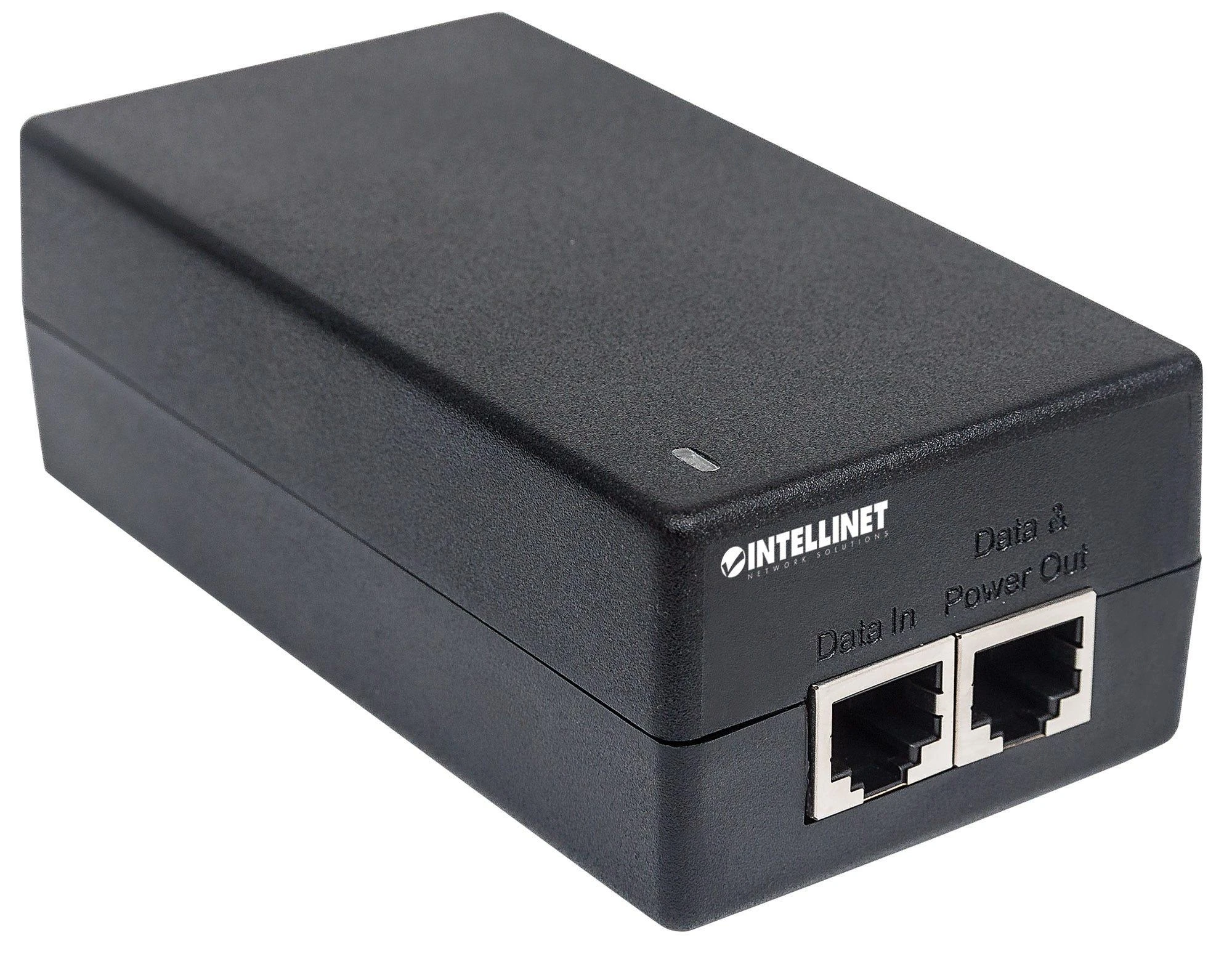 Intracom INTELLINET Gigabit PoE+ Injector One 30 W prievadas IEEE 802.3at/af Suderinamas plastikinis korpusas