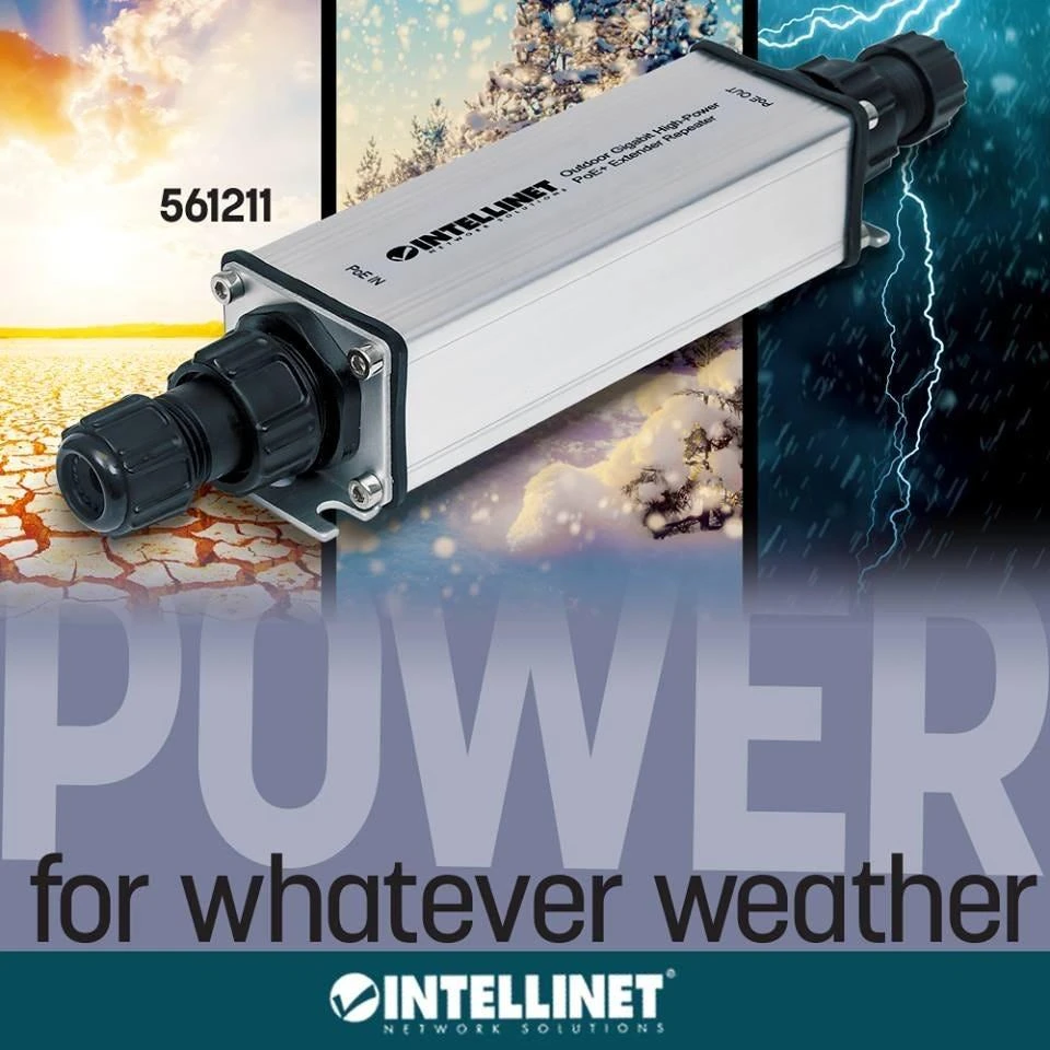 Intellinet 561211 PoE adapteris