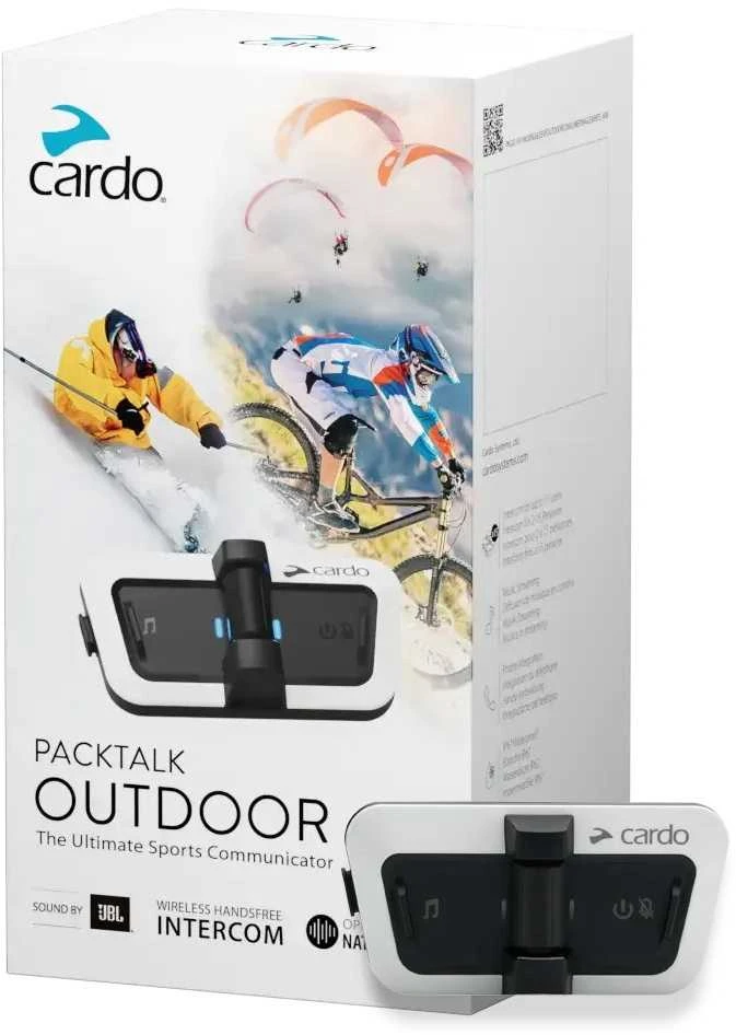 Ausinės Cardo Packtalk Outdoor Pasikalbėjimo įranga, Baltas
