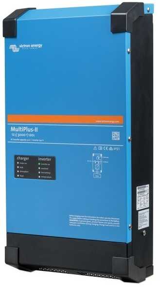 Inverteris Victron Energy - įkroviklis MultiPlus-II 12Vdc/230Vac 3000VA UPS funkcija įkrovimo srovė 120A