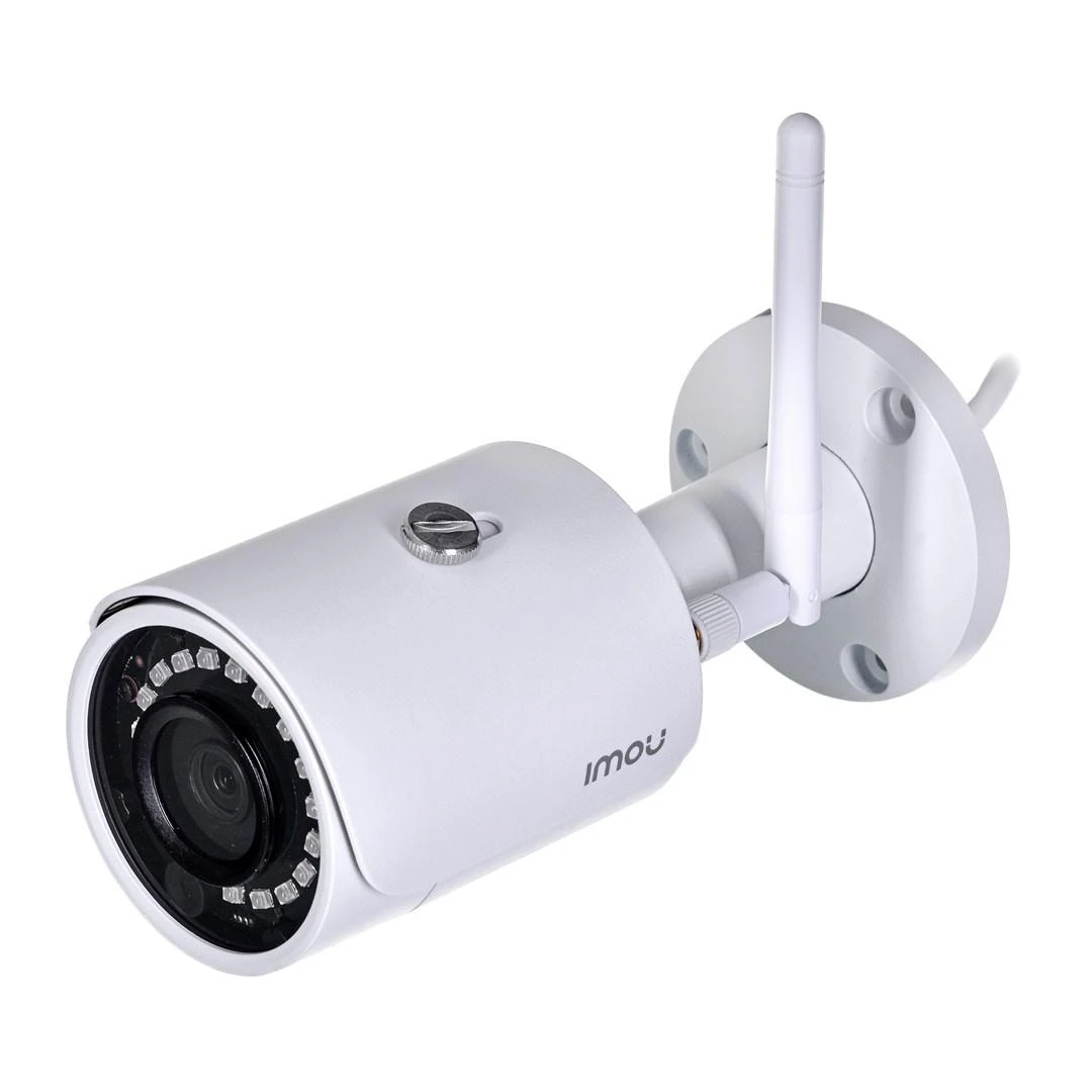Imou Dahua IP cilindrinė kamera IPC-F32MIP, 3MP 25fps, IP67, pašvietimas iki 30m, 3.6mm 90°, Onvif, WIFI