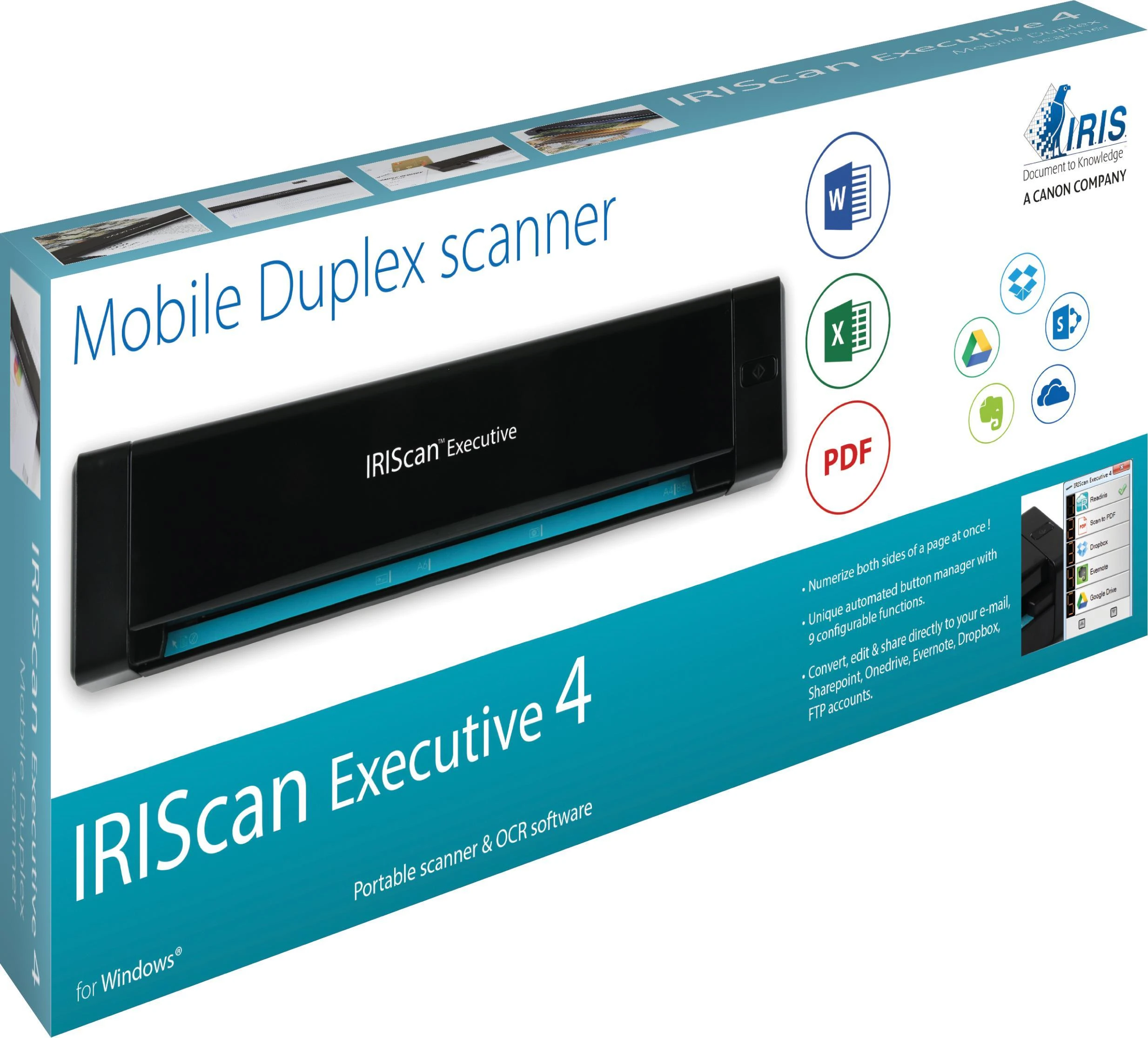 Skeneris I.R.I.S IRISCan Executive 4 DUPLEX