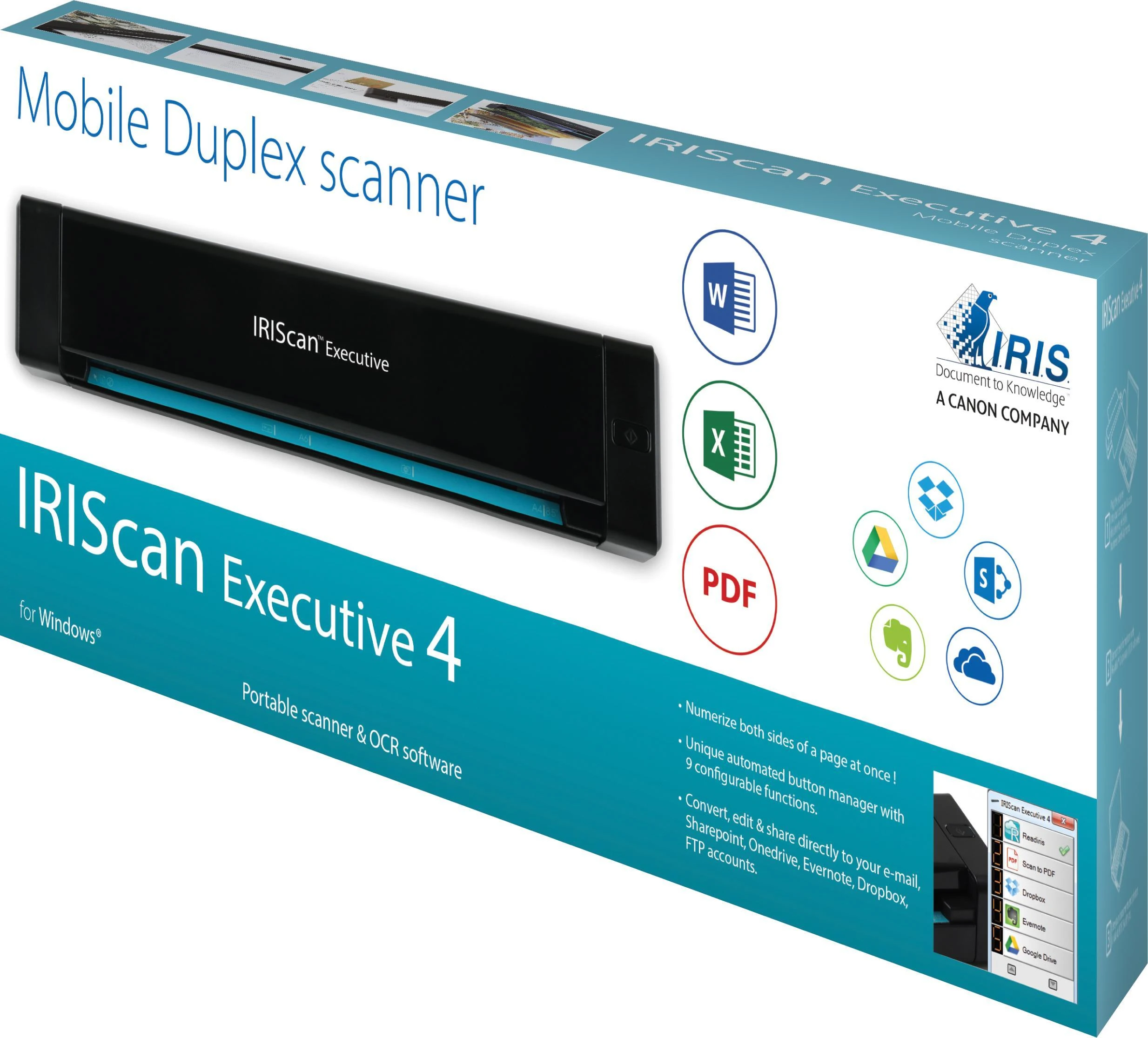 Skeneris I.R.I.S IRISCan Executive 4 DUPLEX