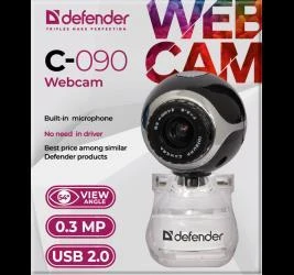 Internetinė Kamera - IronKey Defender C-090 0.3 MP Juoda
