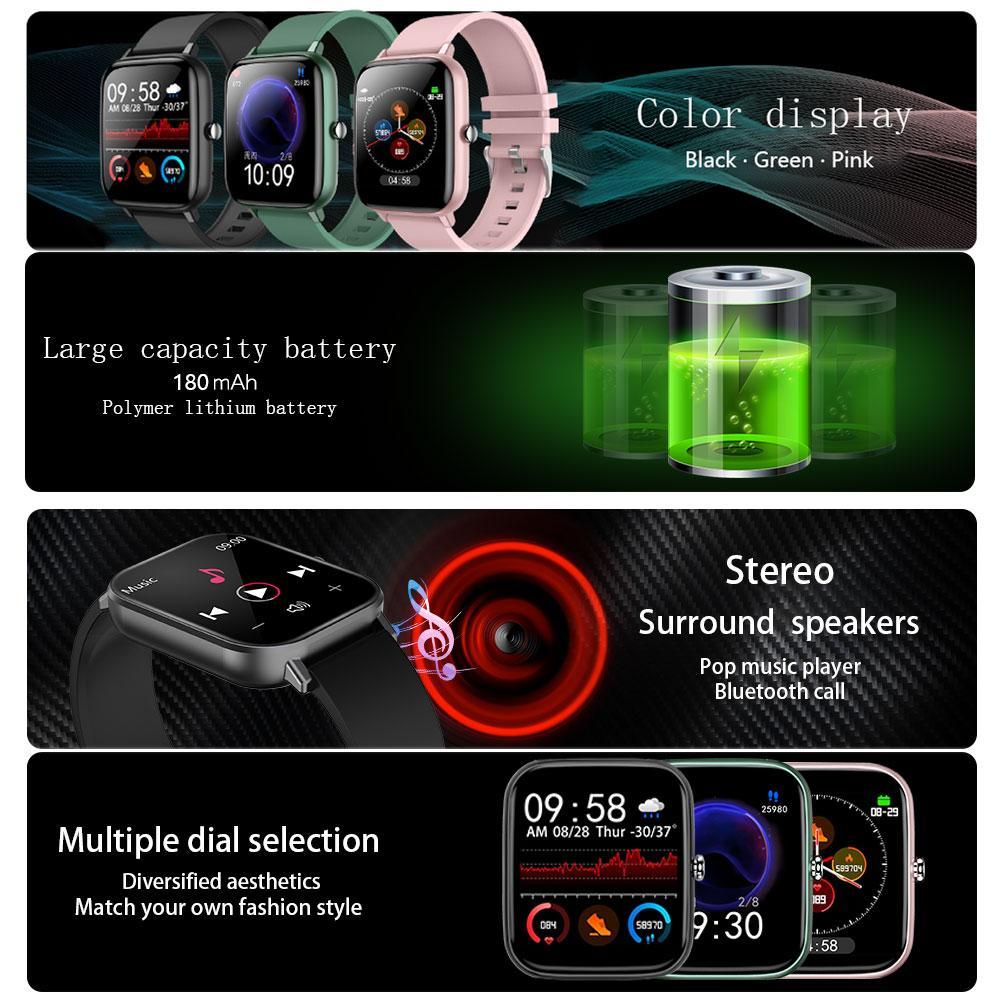 smartwatch senbono p8