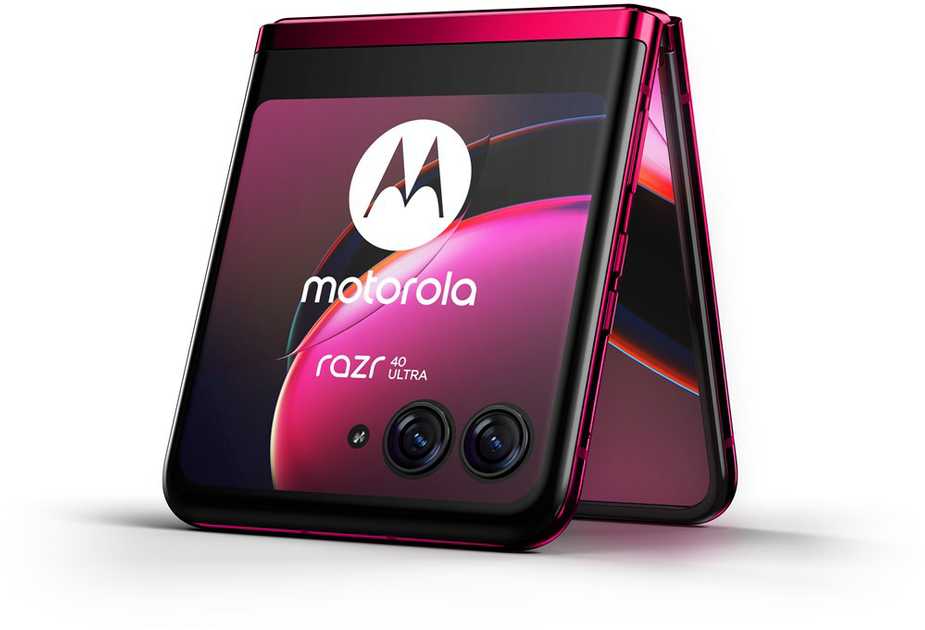 Motorola - 【ry23】MOTOROLA razr 40 ULTRA Motorola RAZR 40 Ultra 5G 256GB, Juodas, Klasė AB