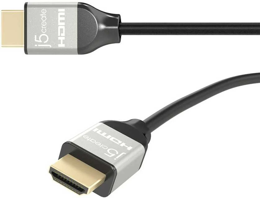 j5create JDC52 HDMI laidas su metalizuotomis jungtimis