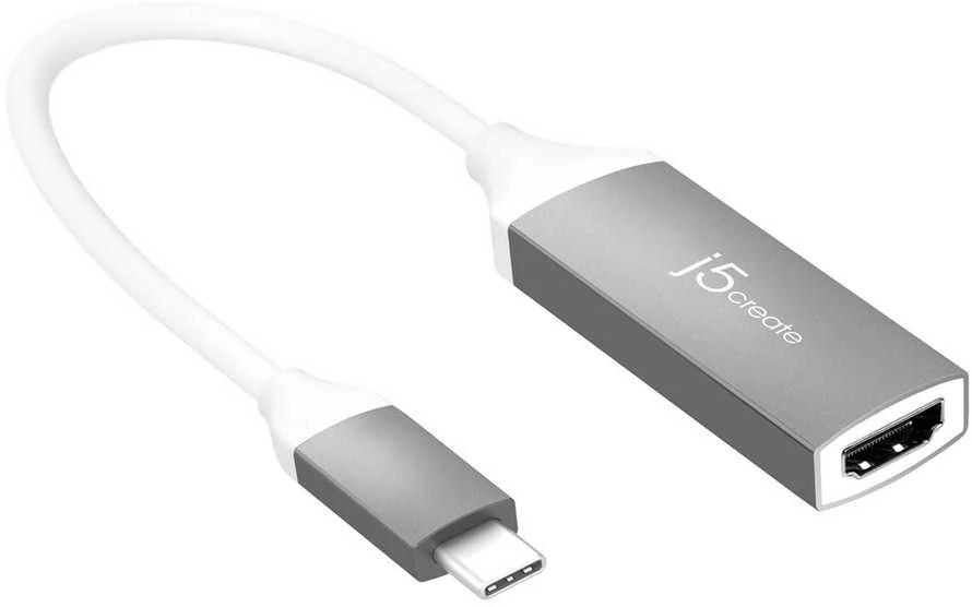 J5 Create USB adapteris j5create j5create JCA153G išorės grafikos kortelėb 3840 x 2160 px Pilkas, Baltas