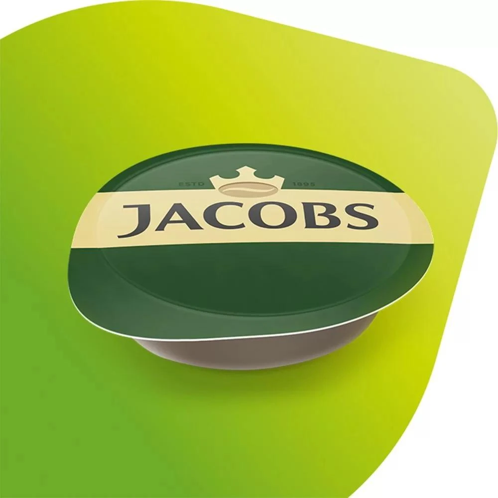 Jacobs Kavos kapsulės Tassimo Latte Macchiato Classico (suderinamos su Bosch Tassimo kapsuliniais kavos aparatais), 8+8 vnt.