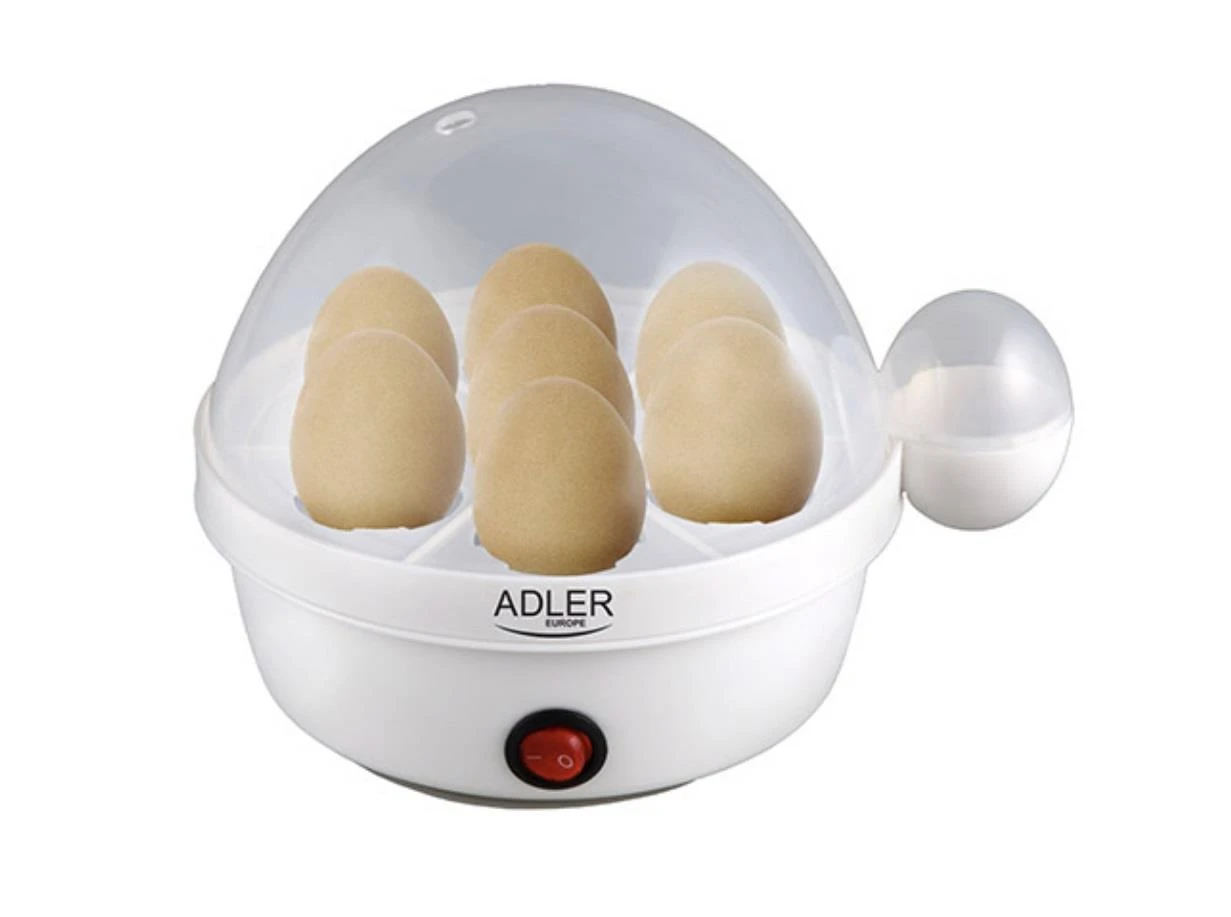 Adler Egg Boiler AD 4459 450 W, Baltas, Kiaušinių talpa 7