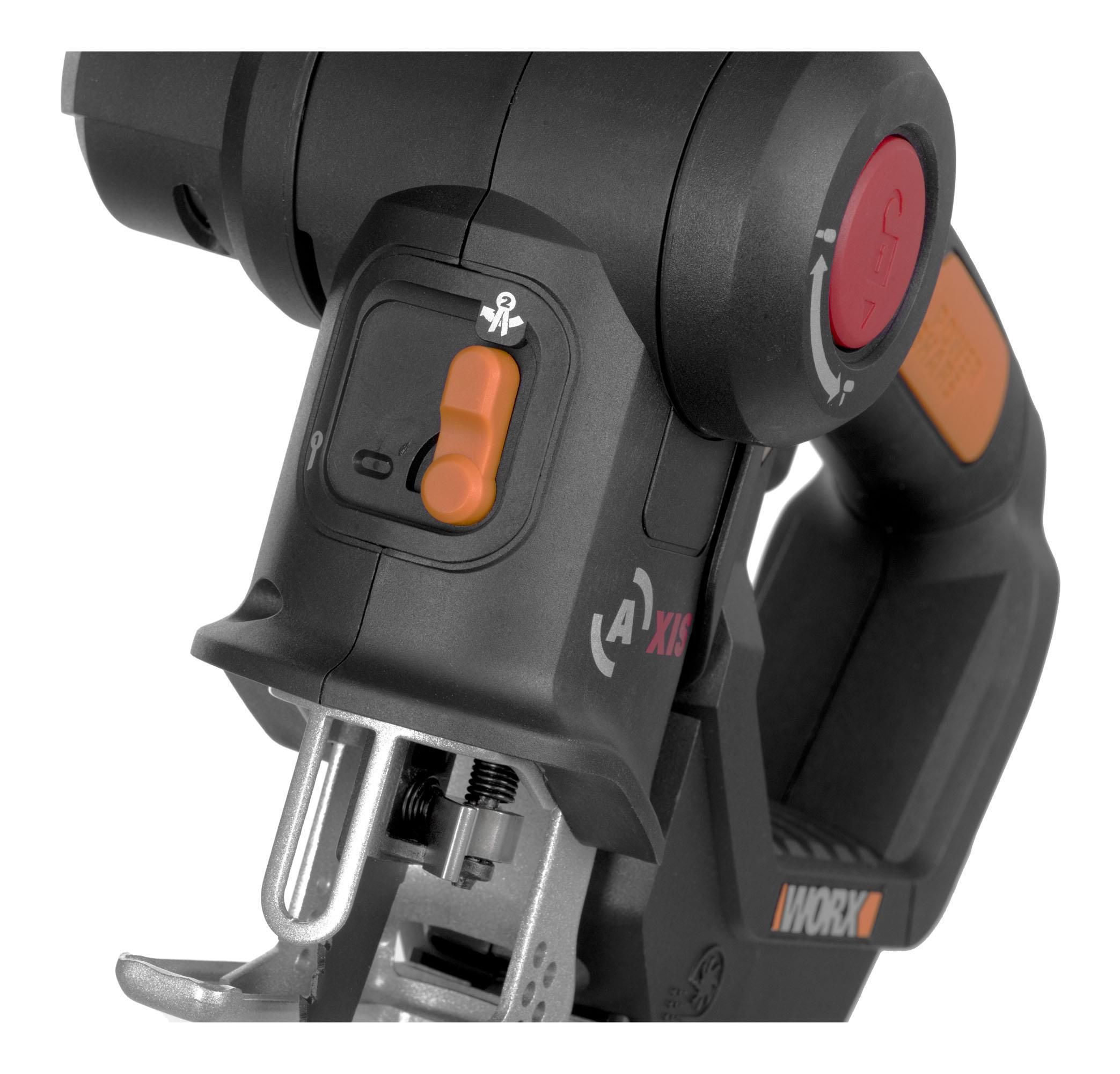 Akumuliatorinis siaurapjūklis WORX WX550.9 (be akum. ir kroviklio)