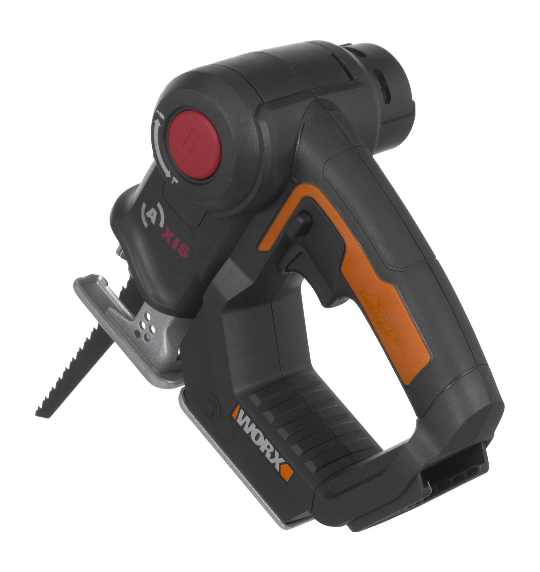 Akumuliatorinis siaurapjūklis WORX WX550.9 (be akum. ir kroviklio)