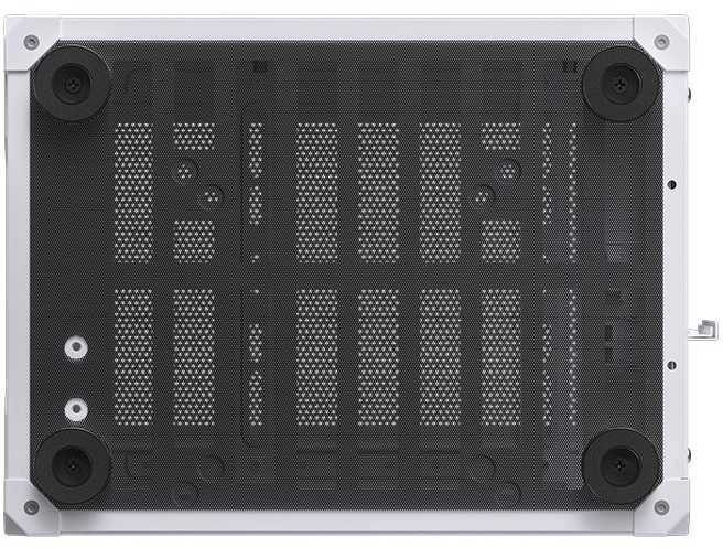 Jonsbo C6 Micro-ATX kompiuterio korpusas – baltos spalvos