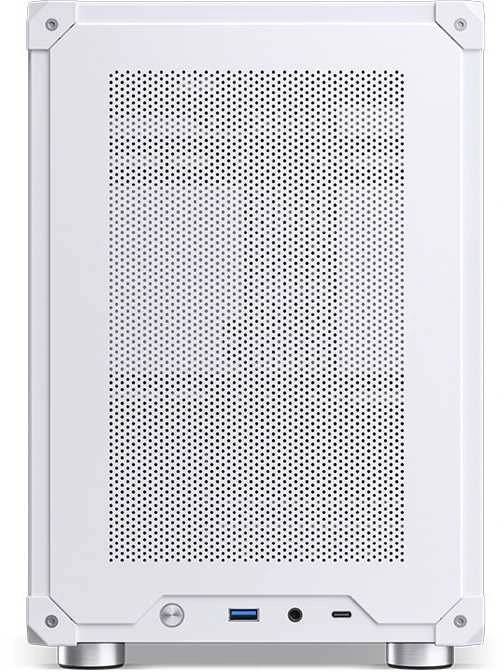 Jonsbo C6 Micro-ATX kompiuterio korpusas – baltos spalvos
