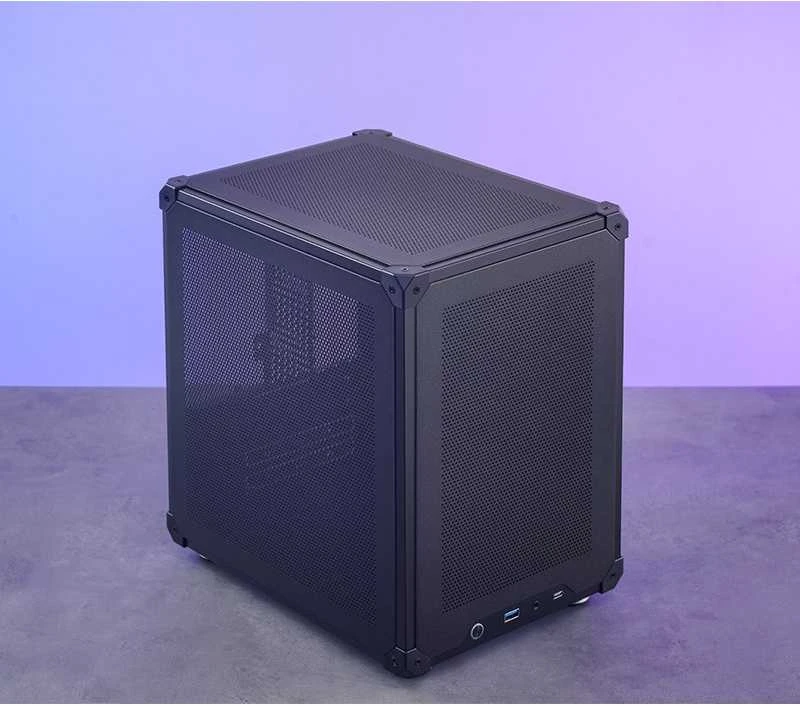 Jonsbo C6 Micro-ATX kompiuterio korpusas – juodos spalvos