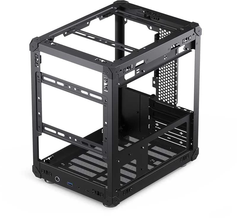 Jonsbo C6 Micro-ATX kompiuterio korpusas – juodos spalvos