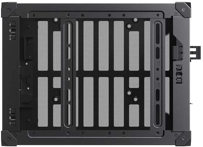 Jonsbo C6 Micro-ATX kompiuterio korpusas – juodos spalvos
