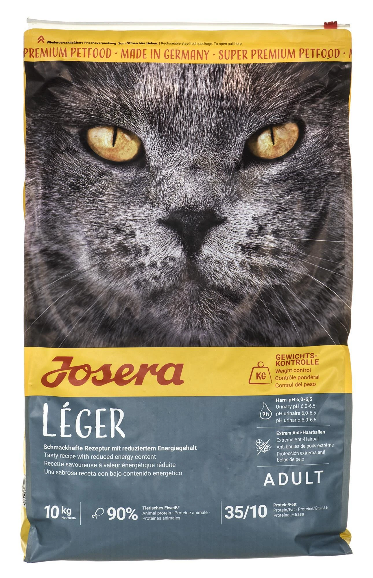 Akcija! Josera Leger sausas maistas suaugusioms sterilizuotoms ir mažiau aktyvioms katėms 10kg
