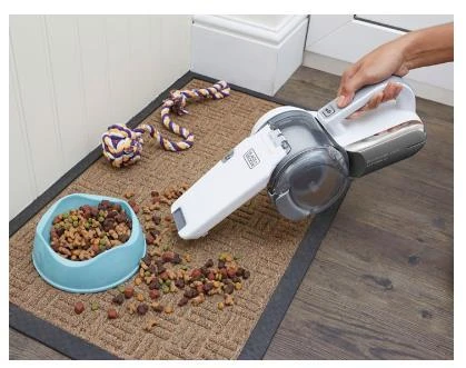 Dulkių siurblys Black & Decker Juodas & Decker Vacuum cleaner bagless, handheld Juodas & Decker Pivot PV1820L-QW (35W, baltos spalvos)