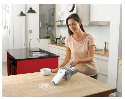 Dulkių siurblys Black & Decker Juodas & Decker Vacuum cleaner bagless, handheld Juodas & Decker Pivot PV1820L-QW (35W, baltos spalvos)