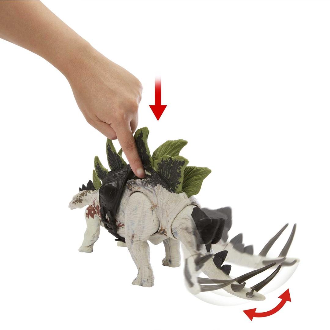 Figūrėlė Mattel Jurassic World Stegozaurų dinozaurų milžinų sekėjas HLP24