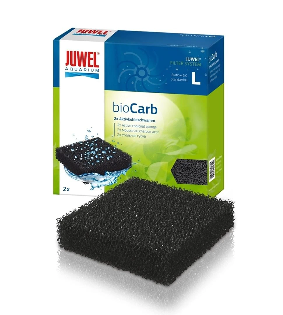 Juwel bioCarb L aktyvintos anglies filtras 13x13x2,5 cm