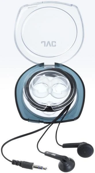 Į ausį įkišamos Ausinės su laidu JVC HA-F10C-EN su dėžute, juodos