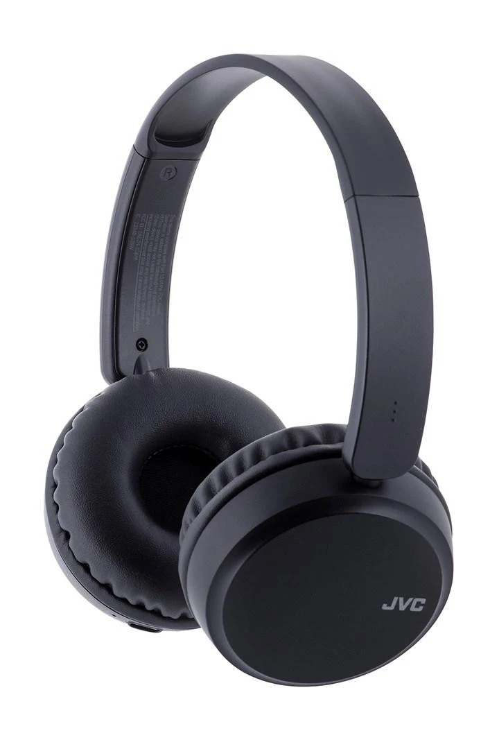JVC, HA-S36W-BU, juodos sp. dinaminės ausinės, mikrofonas