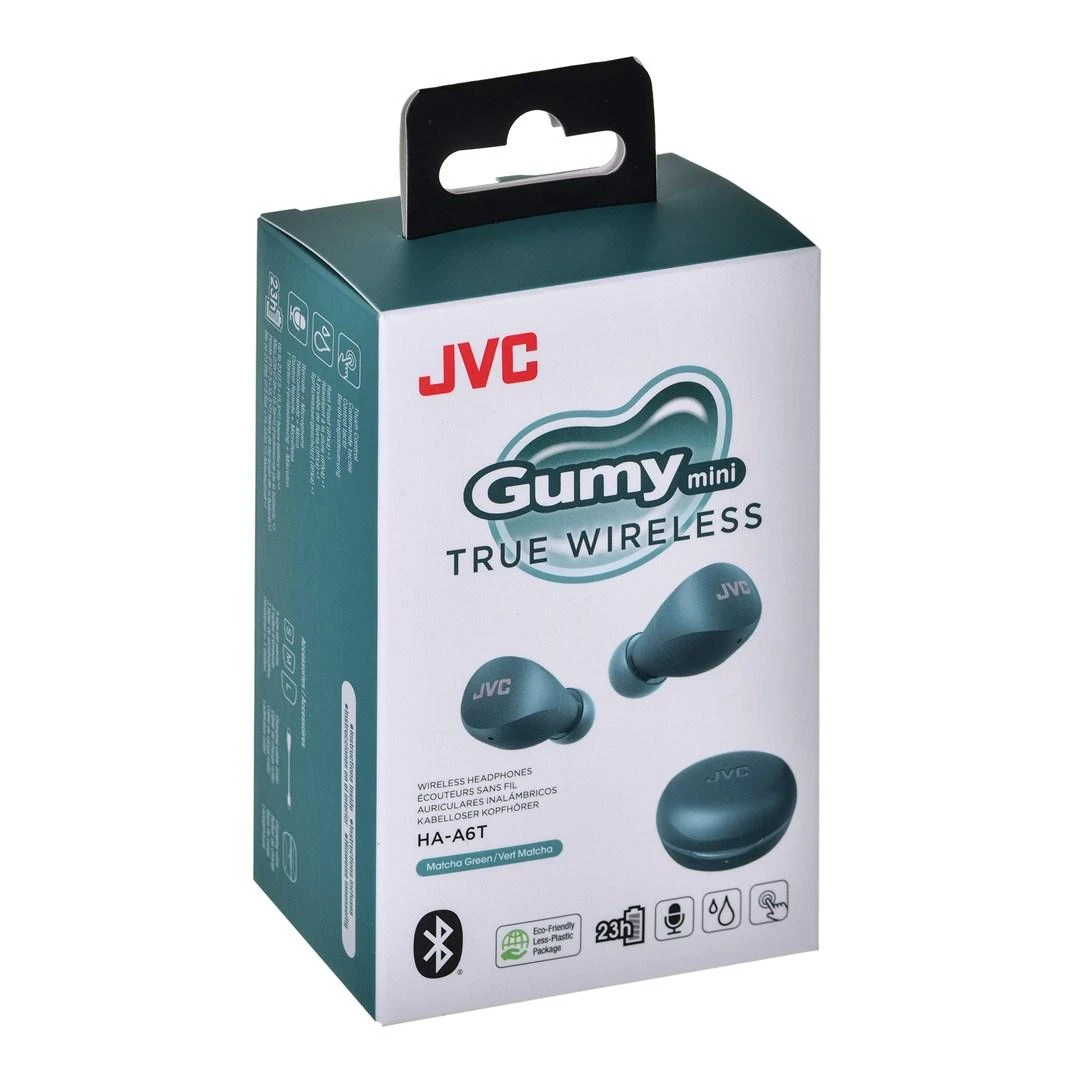 Belaidės Ausinės - JVC HAA-6TZU Žalios