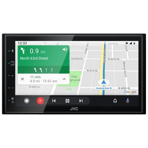 Automagnetola JVC, KW-M560BT 2-DIN AV grotuvas su 6.8" ekranu, Bluetooth