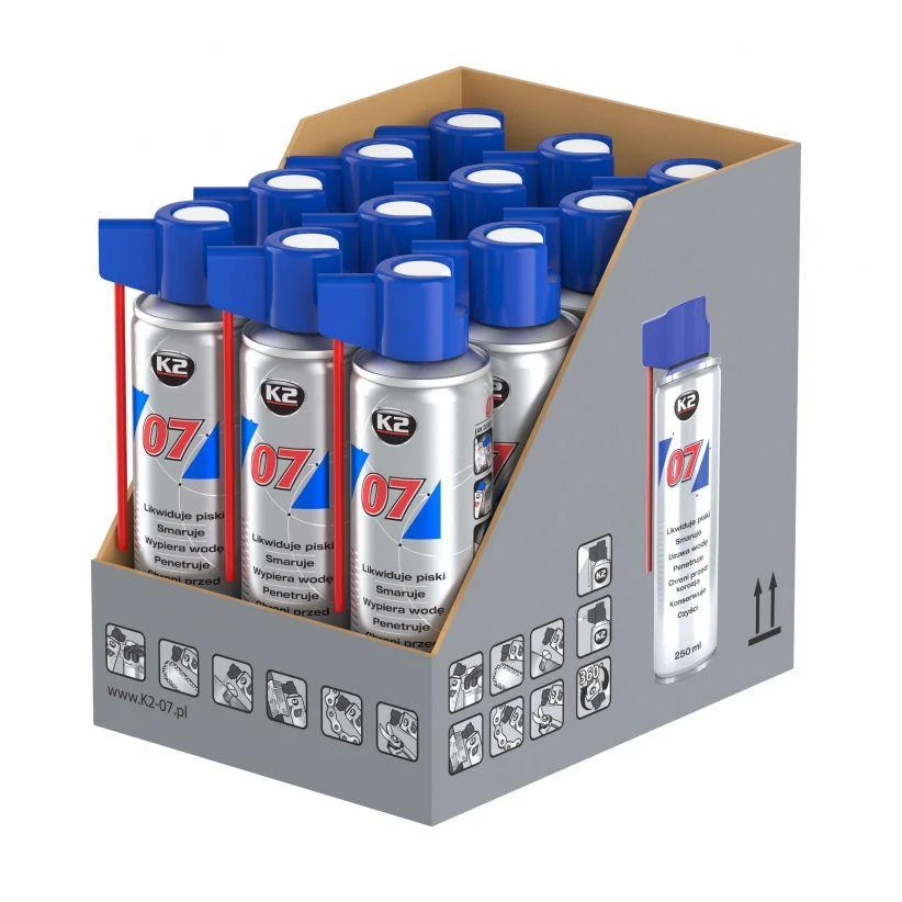 Melle K2 DAUGIAFUNKCIS PREPARATAS 07 250ML