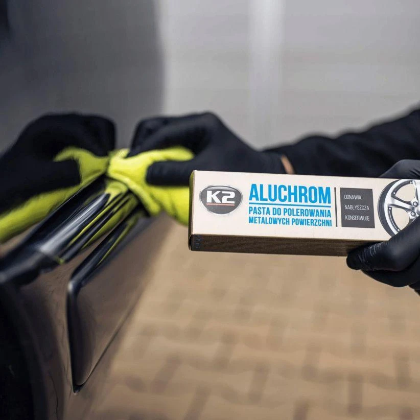 K2 Chromo aliuminio poliravimo pasta