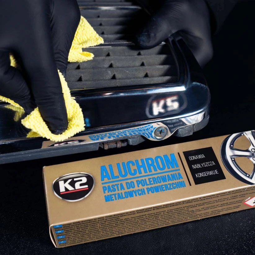 K2 Chromo aliuminio poliravimo pasta