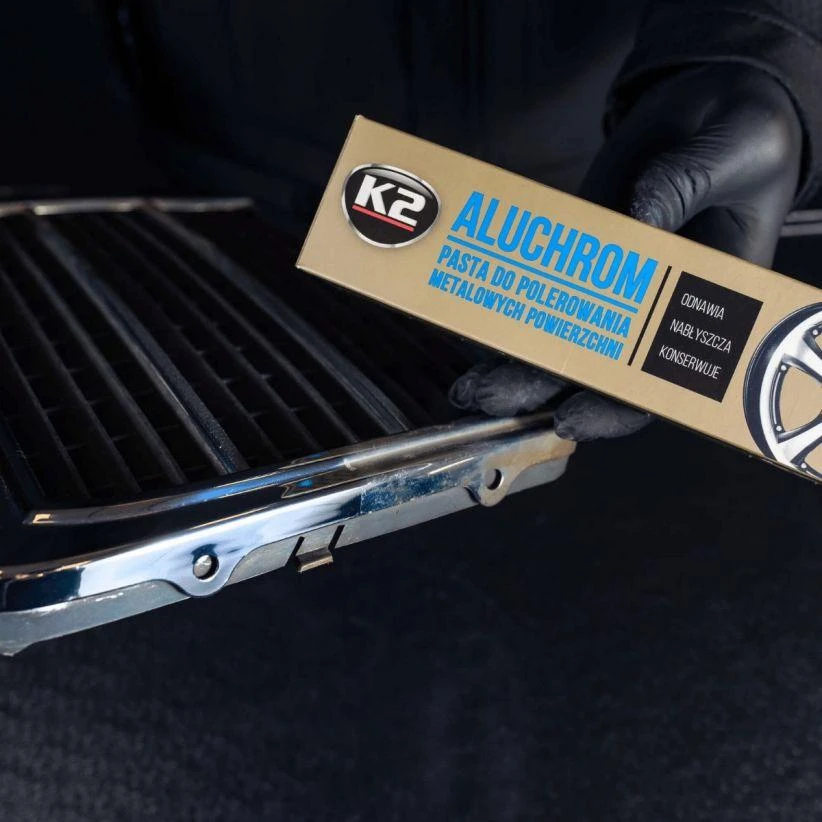 K2 Chromo aliuminio poliravimo pasta