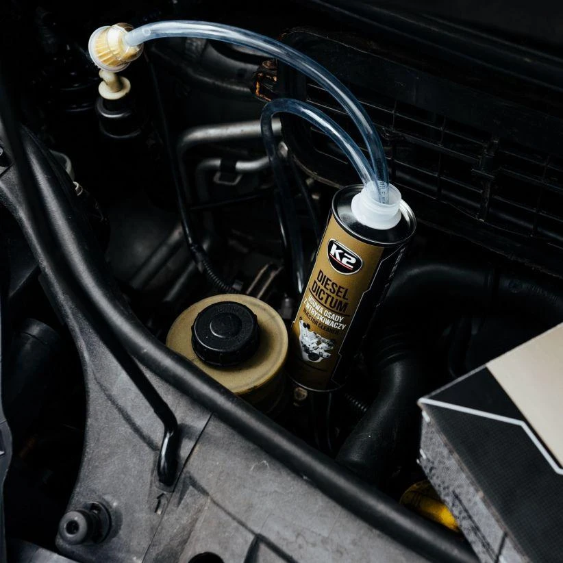 K2 DIESEL DICTUM RINKINYS - Purkštukų valiklis + Diesel Dictum 500ml