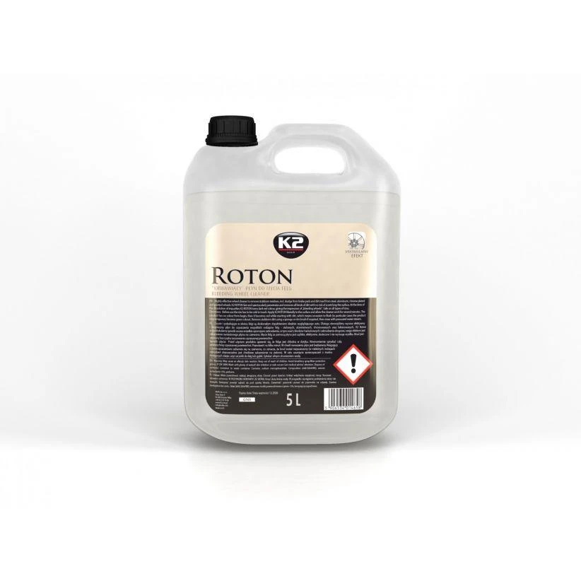 K2 Roton ratlankių valiklis 5l talpos bakelis