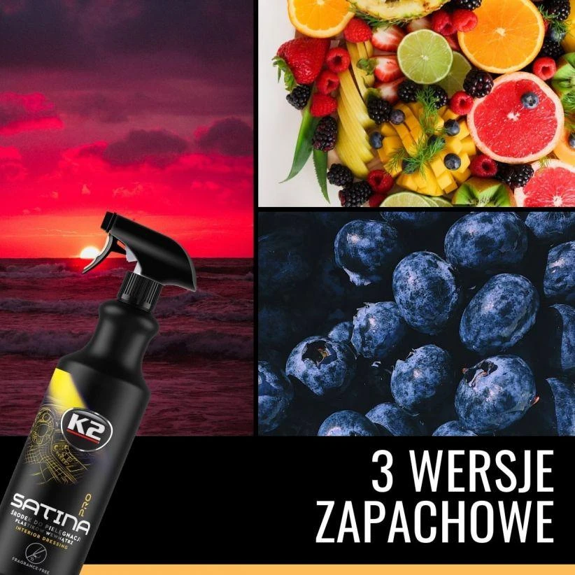 Prietaisų skydelio valiklis K2 Satina Pro sunset fresh, 1L