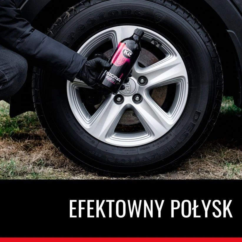 Padangų juodintojas K2 Sigma Pro, 1L
