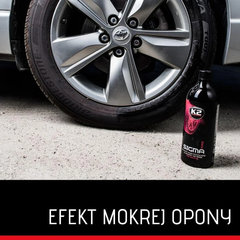 Padangų juodintojas K2 Sigma Pro, 1L
