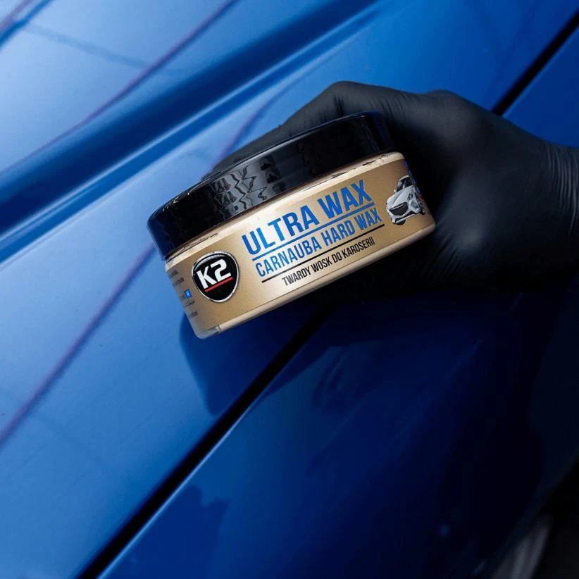 K2 Vaškas"ULTRA WAX"su kempine 250g.