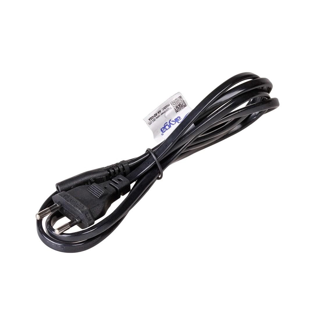 Akyga AK-RD-04A maitinimo laidas nešiojamam kompiuteriui 2 kontaktų IEC C7 / CEE 7/16 Europlug 0,5 m