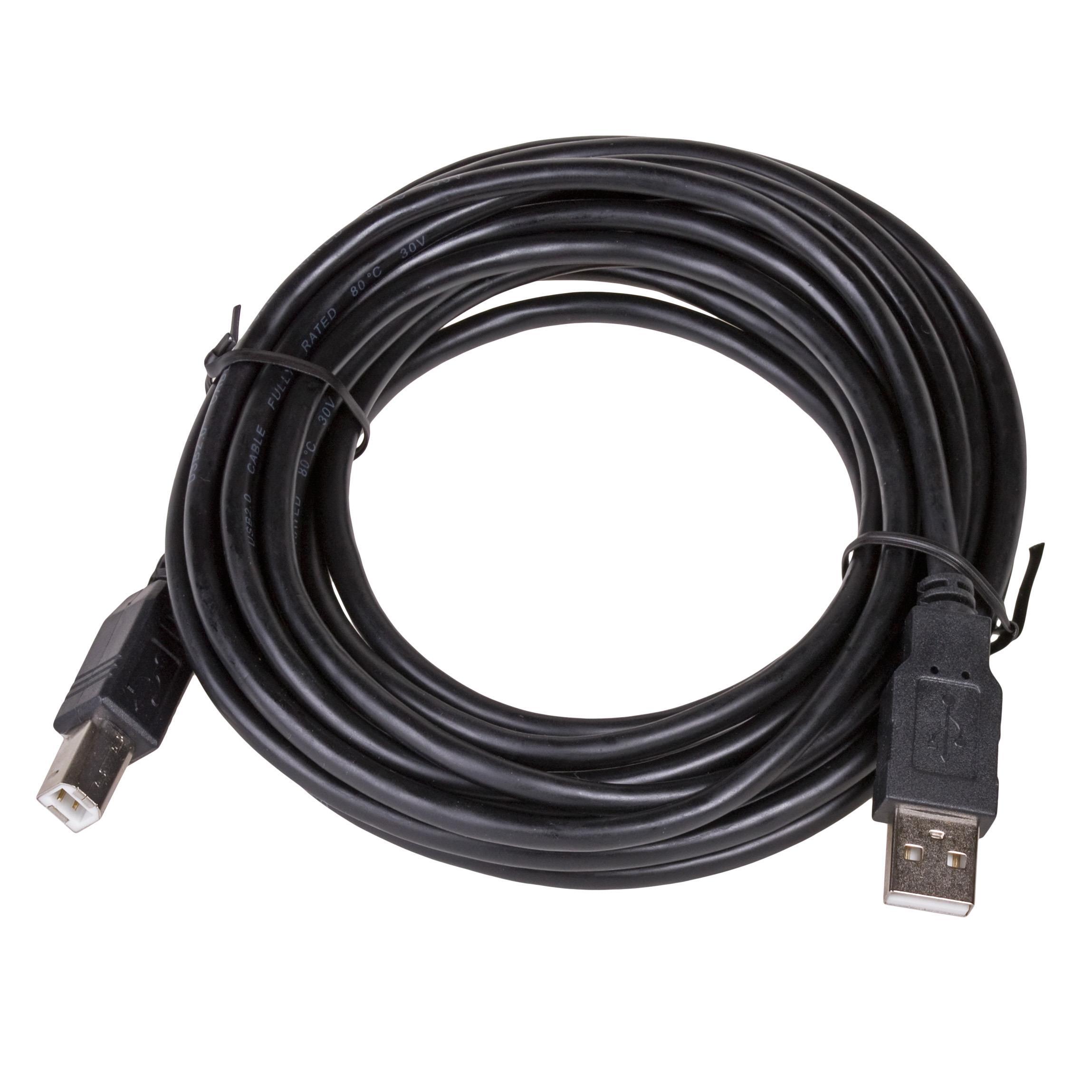 Akyga kabelis USB AK-USB-18 USB A (m) / USB B (m) ver. 2,0 5,0 m