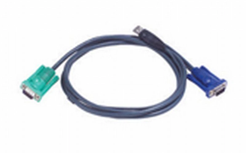 ATEN 2L-5203U KVM kabelis su spalvinėmis jungtimis