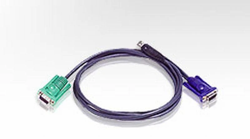 ATEN 2L-5205U ATEN KVM kabelis (HD15-SVGA, USB, USB) - 5 m