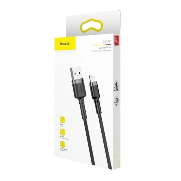 Baseus USB micro kab. Cafule CAMKLF-BG1 Juodas
