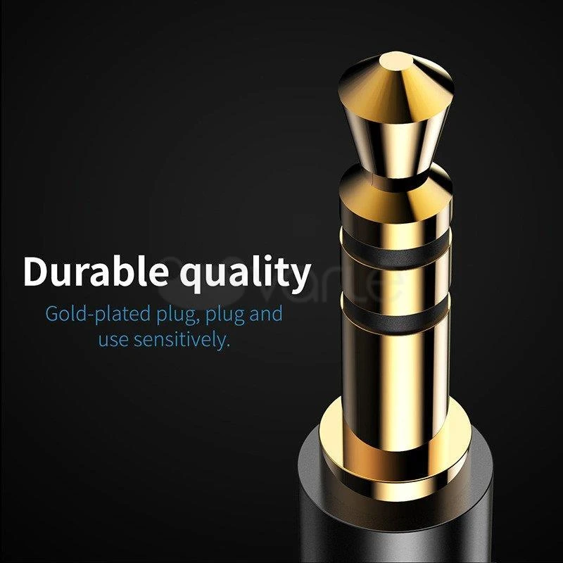 Baseus Yiven audio kabelis USB-C - 3.5mm AUX 1.2m - Juodas